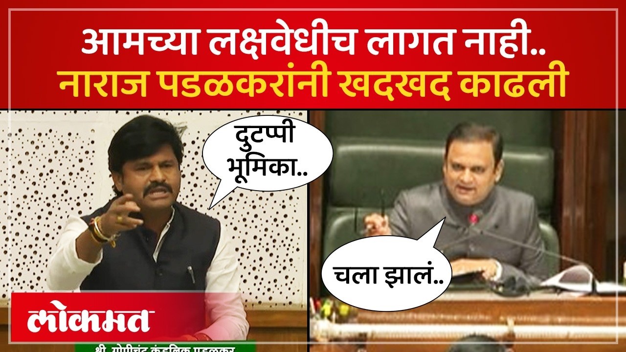 गोपीचंद पडळकरांनी सगळी खदखद बाहेर काढली, काय म्हणाले? Gopichand Padalkar angry in Vidhansabha | SK4