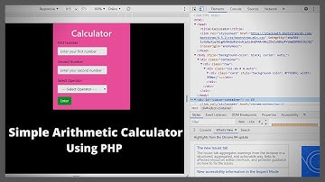 Create a simple arithmetic calculator using php