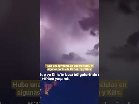 Süper Hücre Fırtınası #fırtına #gaziantep #kilis #tormenta #storm #shorts #haber #türkiye #turkey