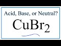 Copper II Bromide Reactions and Properties