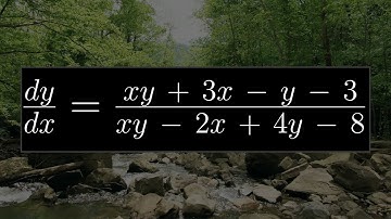 Solving an ODE Using Separation of Variables (Example with Long Division)