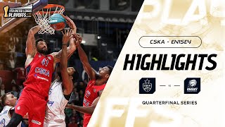 CSKA vs Enisey Highlights Quarterfinals Game 2 | Season 2023-24