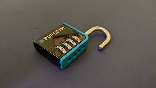 Decode PureGym Combination Padlock Stuck Open