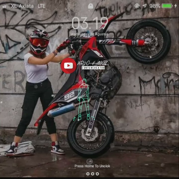 Story Wa Supermoto Cantik Santuy