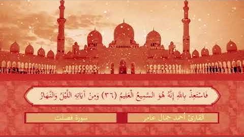 القارئ أحمد جمال سعد - فصلت