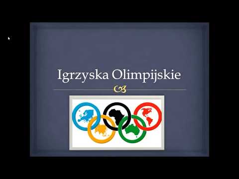 Wideo: Igrzyska Olimpijskie - prezenty olimpijskie
