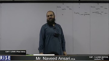 CAF 1 LB   Sir Naveed Ansari   Lecture 70