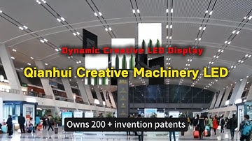 Creative Mechanical Dynamic LED Display·Qianhui Mecha