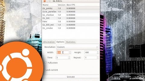 System Profiler & Benchmark Tools - Ubuntu 13.10