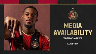 Xande Silva speaks to media for the first time as an Atlanta United player
