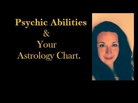 Birth Chart Psychic Indicators