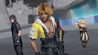 DISSIDIA FINAL FANTASY NT- EPIC TIDUS ONLINE MATCH!