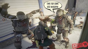 World War Z Aftermath Challenge Mode w/ Randoms | Funny Moments