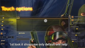 Cs 1.6 android Team menu and touch configuration are dissapear Help!