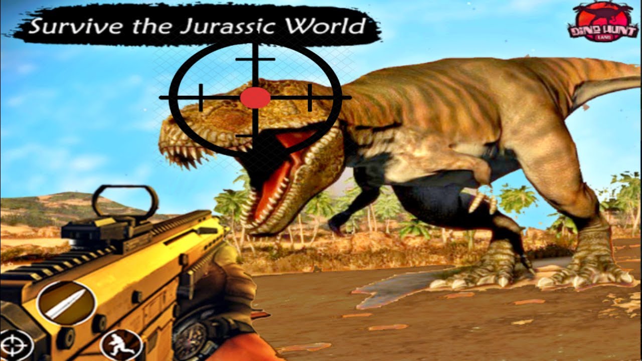 Dino Hunt Survival Shooting Dinosaur Hunter Games For Android & IOS Gameplay