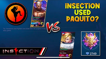 iNSECTiON ( PAQUITO ) VS PRO PLAYER ( CHOU )