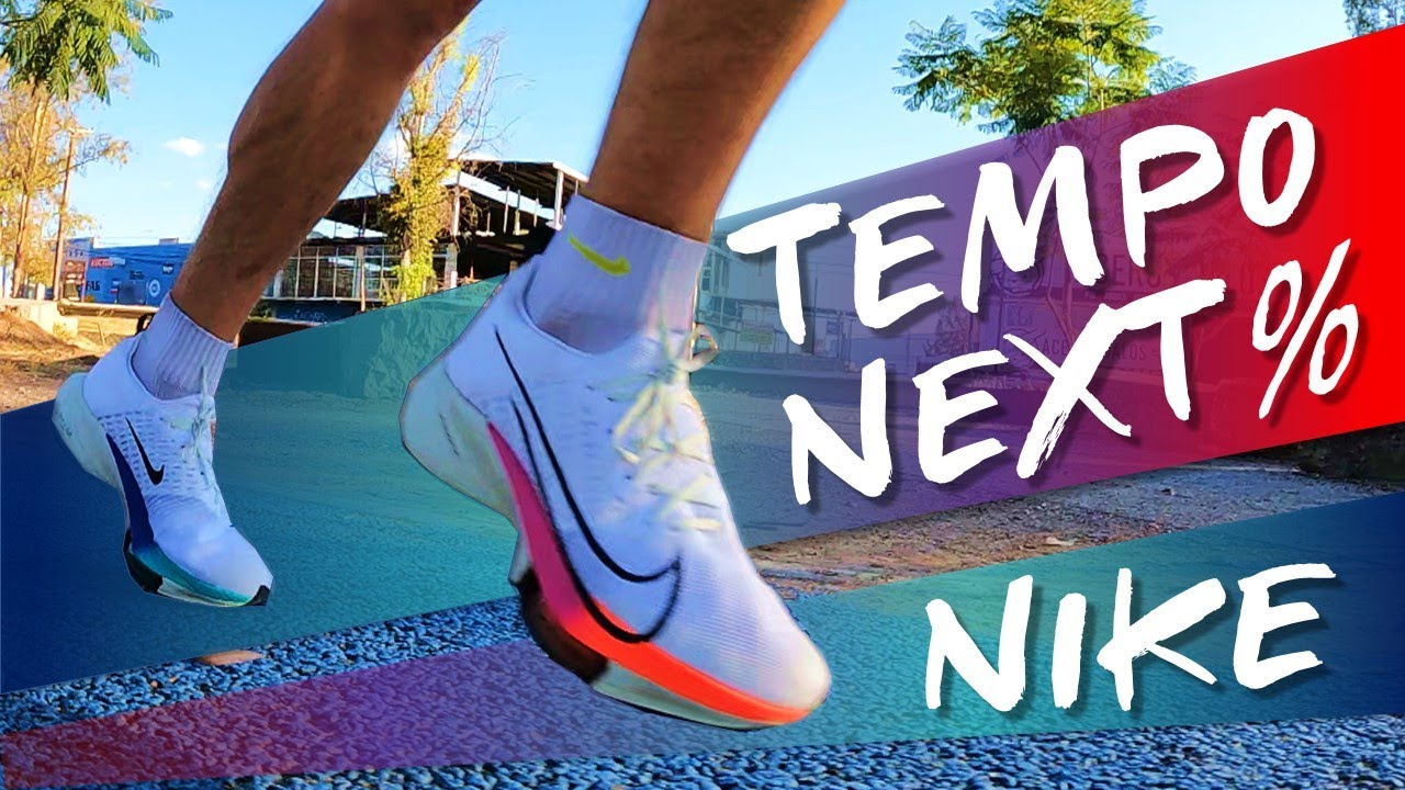 NIKE TEMPO NEXT % RESEÑA REVIEW -