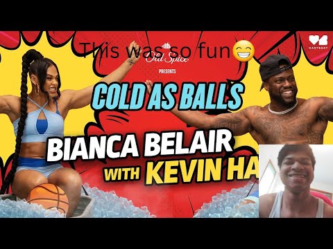 Bianca Belair Shows Why She Is the EST In The Ice Tubs With Kevin Hart| Cold as Balls (REACTION)