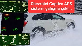 👍👍🧿Chevrolet Captiva APS (anti partikül sistemi) çalışma anı.. #chevrolet #captiva #aps