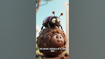 Dung beetles navigate using the milky way? 😳 #animalintelligence #shortvideos #interestingfacts