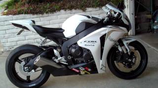 2009 Honda CBR 1000rr Fireblade white & black