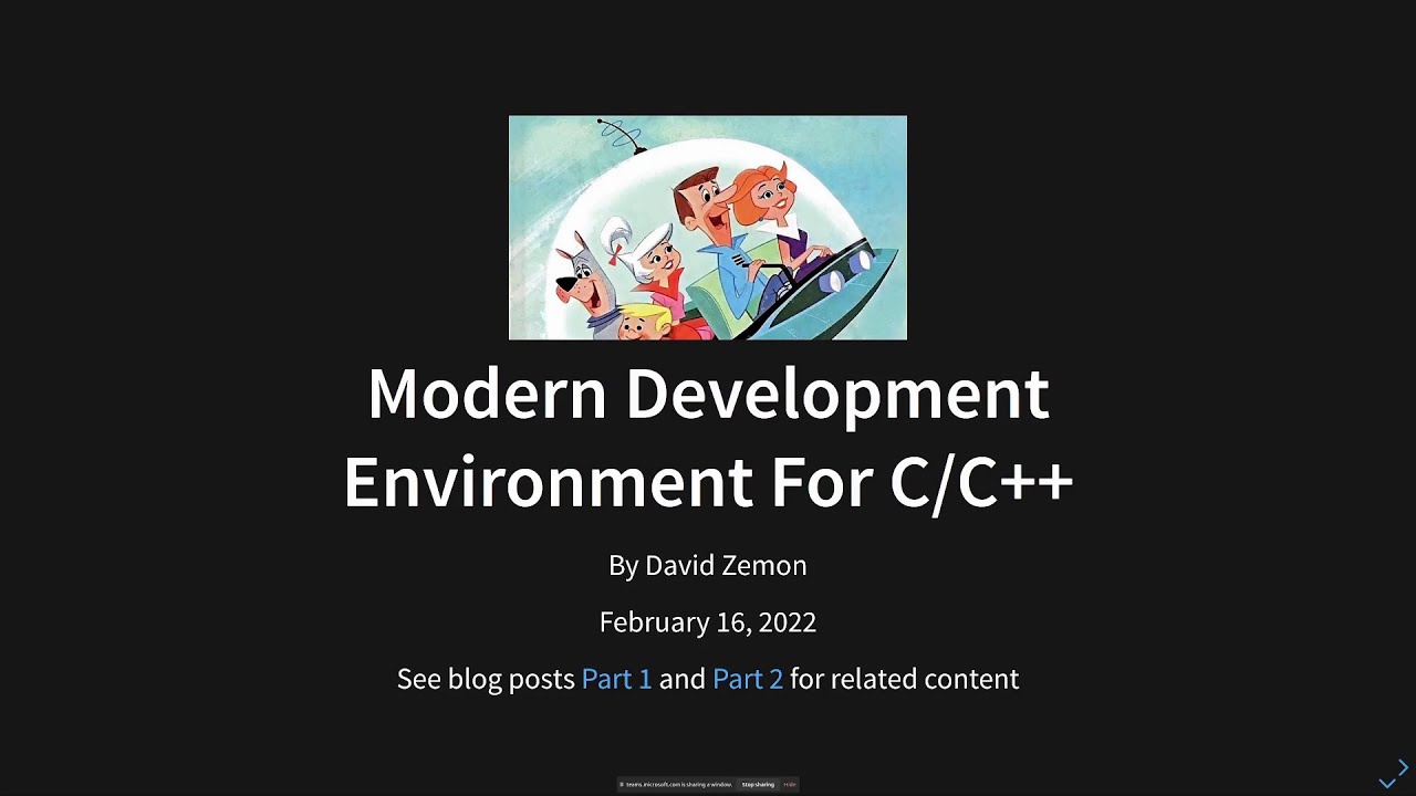 A Modern Development Environment for C/C++ - YouTube