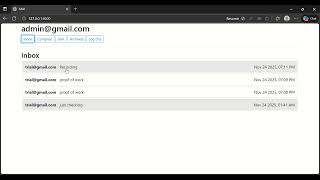 CS50 Web Programming - Mail Project
