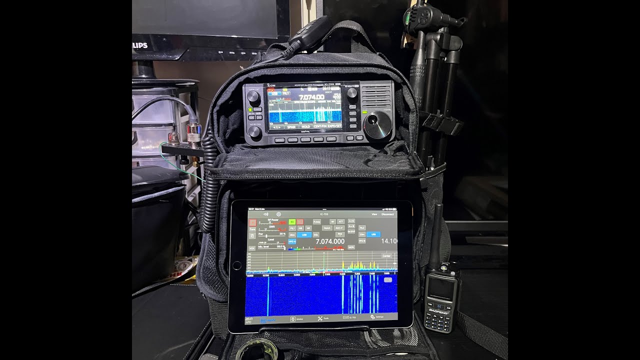 My Icom IC705 Go Bag - YouTube