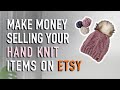 Etsy Seller Tips and Tricks for Crochet Knitting Business - How to Sell on Etsy