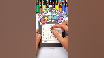 Nighmare Critters Mind-Blowing Cardboard DIY Pinball Maze Game 😍 #trending #poppyplaytime #game