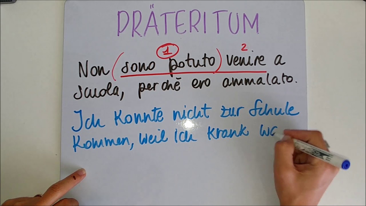 Prateritum E Frasi Con Nachdem E Bevor Youtube