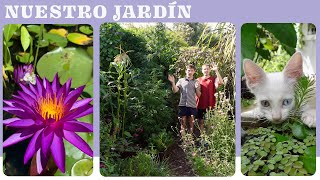 Tour por nuestro jardín, huerta y estanque