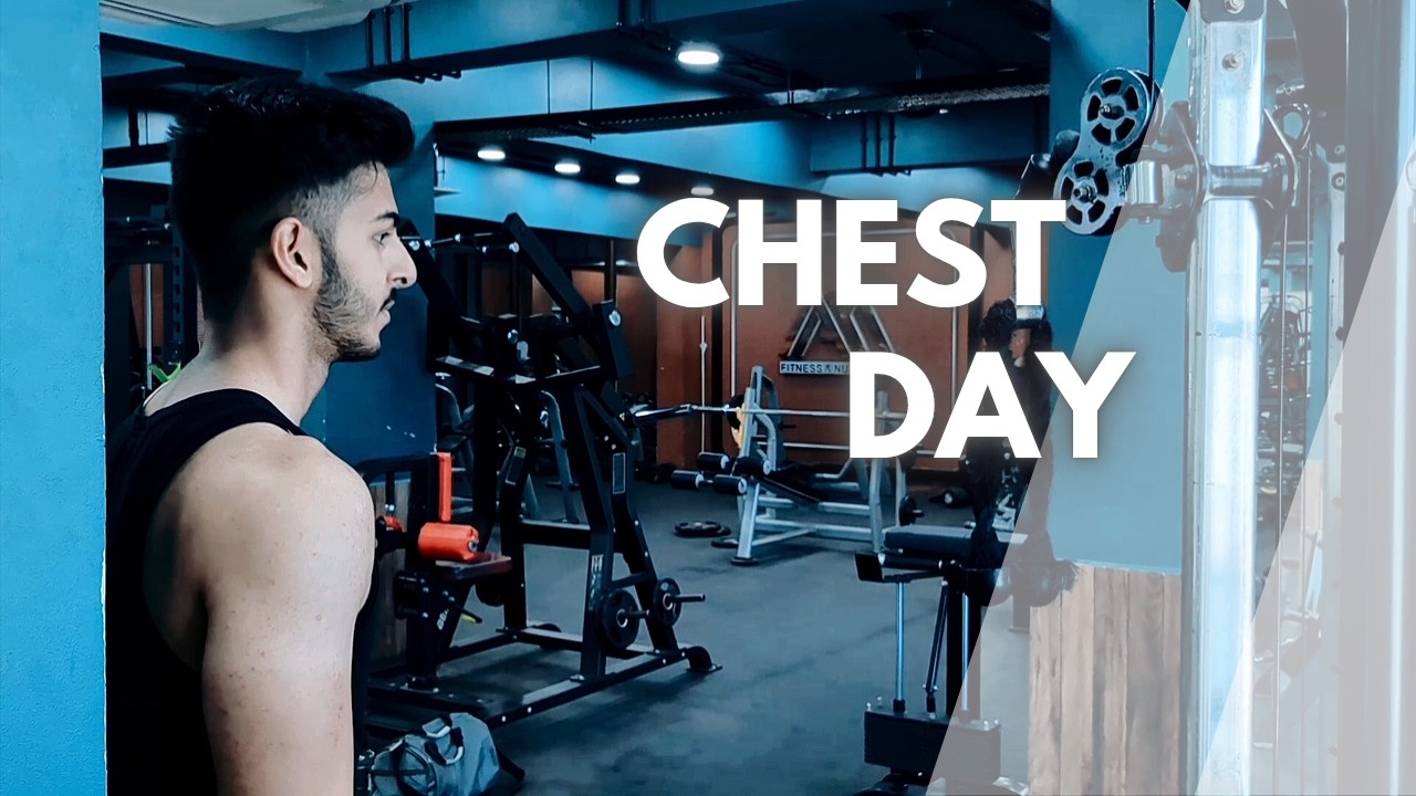 MY FIRST VIDEO | CHEST DAY WORKOUT #gym #workout #dailyroutine - YouTube
