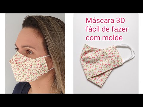 Vídeo: Como fazer uma máscara de pano (com fotos)