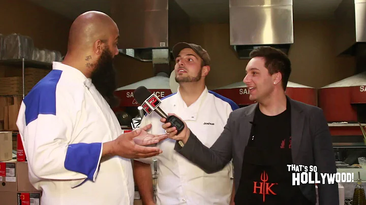 Hell's Kitchen Season 14   Josh Trovato & Chef Mil...