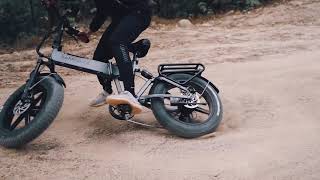 20‘’ Folding Electric Bike SAMEBIKE XWLX09