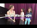 Vocal warmups  singing classes for kids