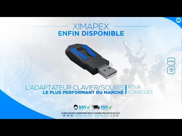 Nintendo Switch XIM APEX Xim Apex Keyboard and Mouse Adapter for Xbox One, PS4
