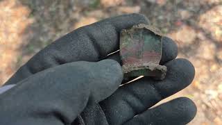 There's still SILVER + more on this 1918 permission after 8 years! NOT hunted out! #mondaydigs