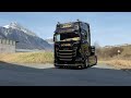 Justin mtroz transports sa  scania s580  v8  semiremorque achleitner