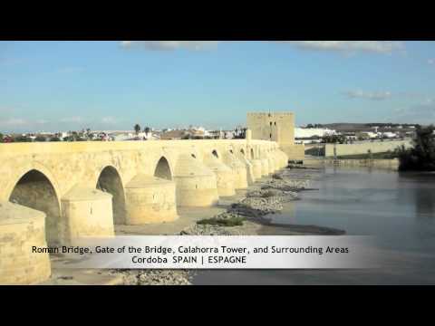 Roman Bridge, Gate of the Bridge, Calahorra Tower, and Surrounding Areas, Cordoba (SPAIN)