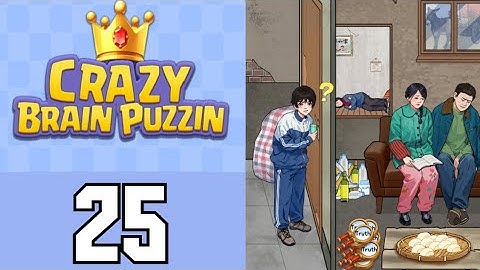 Crazy Brain Puzzle Level 25 Fake Poor People | Game Walkthrough