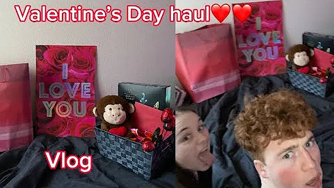 VALENTINES DAY HAUL+VLOG