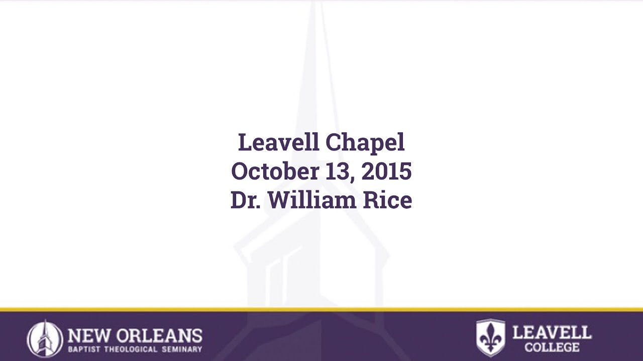 1 Peter 4 12 13 Dr William Rice 10 13 15 Youtube