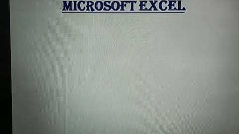 how to change font face, font color, font size in MS Excel