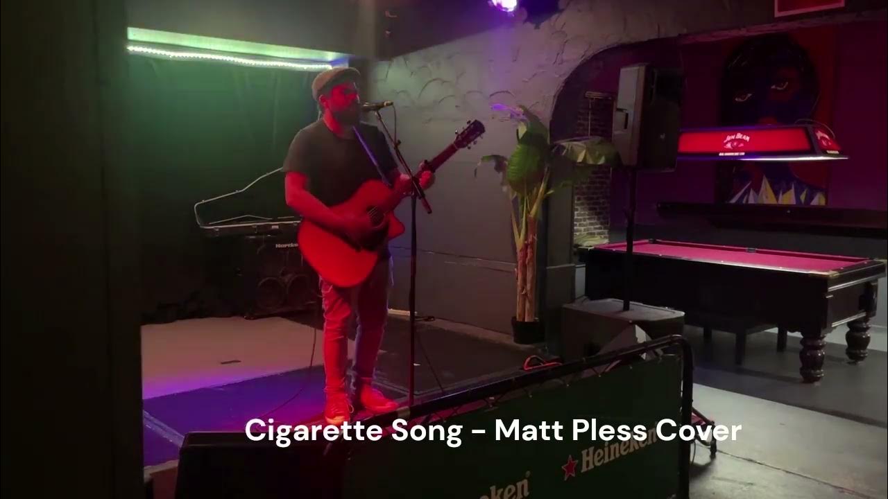 Brendan Hill - The Cigarette Song (Matt Pless cover) - Live at Enigma bar Brendan Hill - The Cigarette Song (Matt Pless cover) - Live at Enigma bar