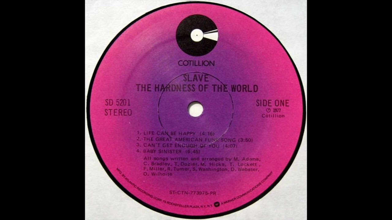 SLAVE - The Great American Funk Song - YouTube