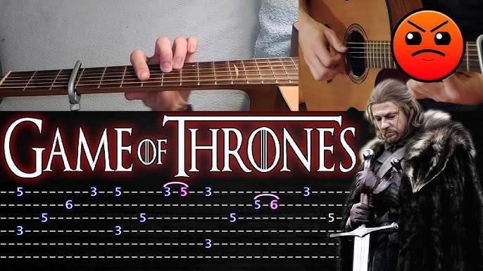 Game of Thrones - Theme  Guitar Lesson How to play Lead Guitar + Chords  (with Tabs) Tutorial 