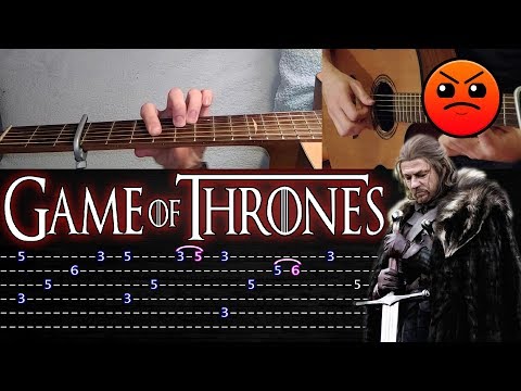 How to play 'Game of Thrones' Guitar Tutorial [TABS] Fingerstyle