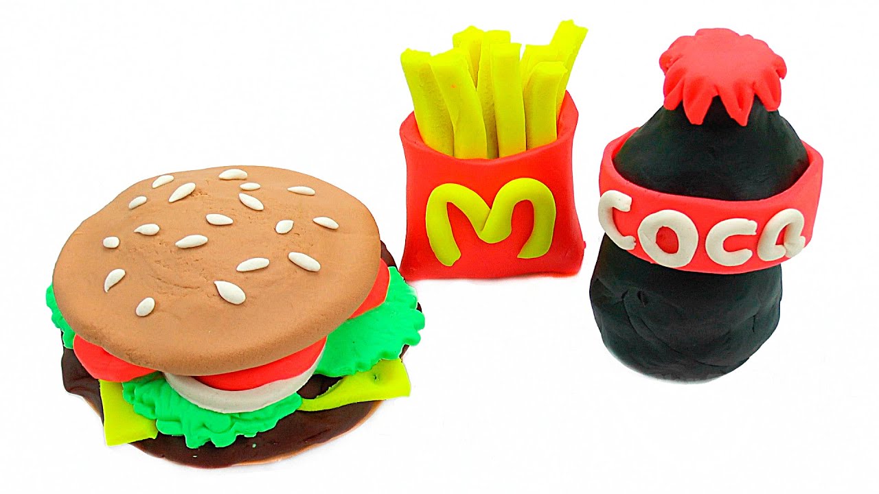 Еда из воздушного пластилина картинки